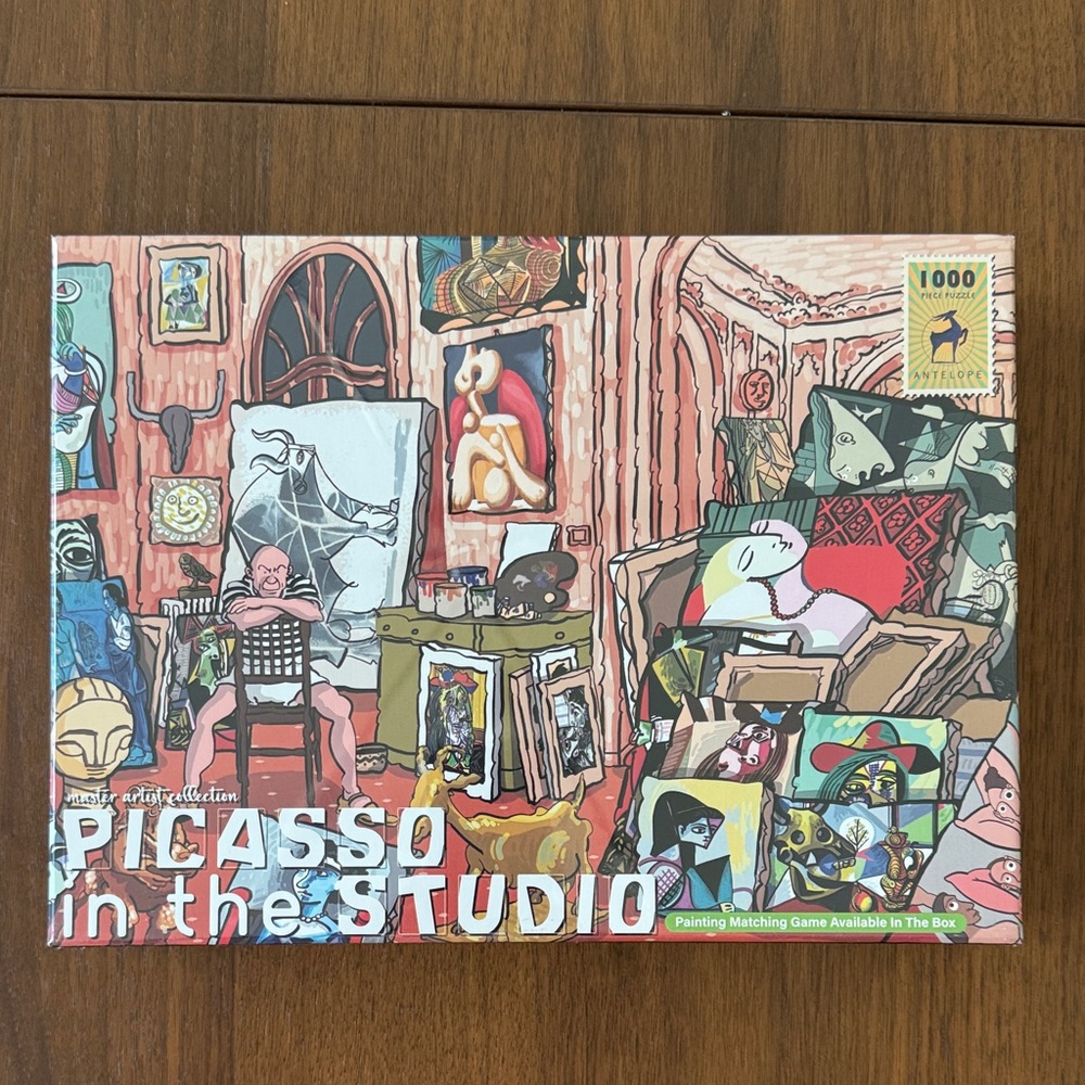 Picasso in the Studio jigsaw Puzzle 1000 PC sealed NWT 🧩